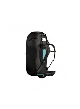 Arnés Nova Itus plegado en formato mochila, vista lateral