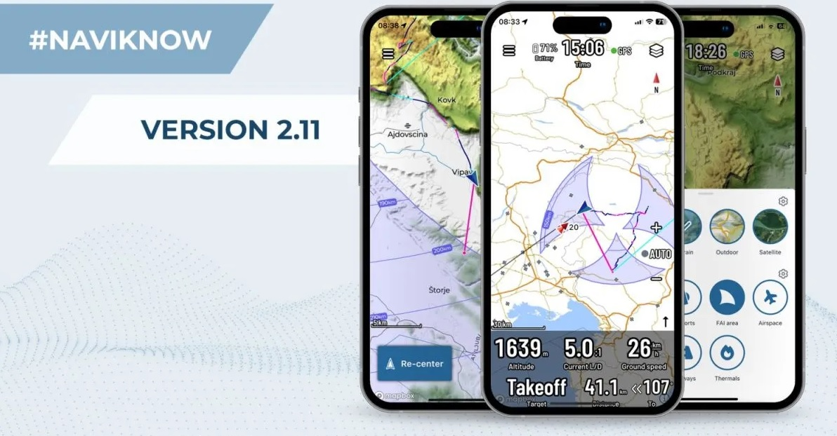 SeeYou Navigator Actualización 2.11: Asistente de Triángulo FAI